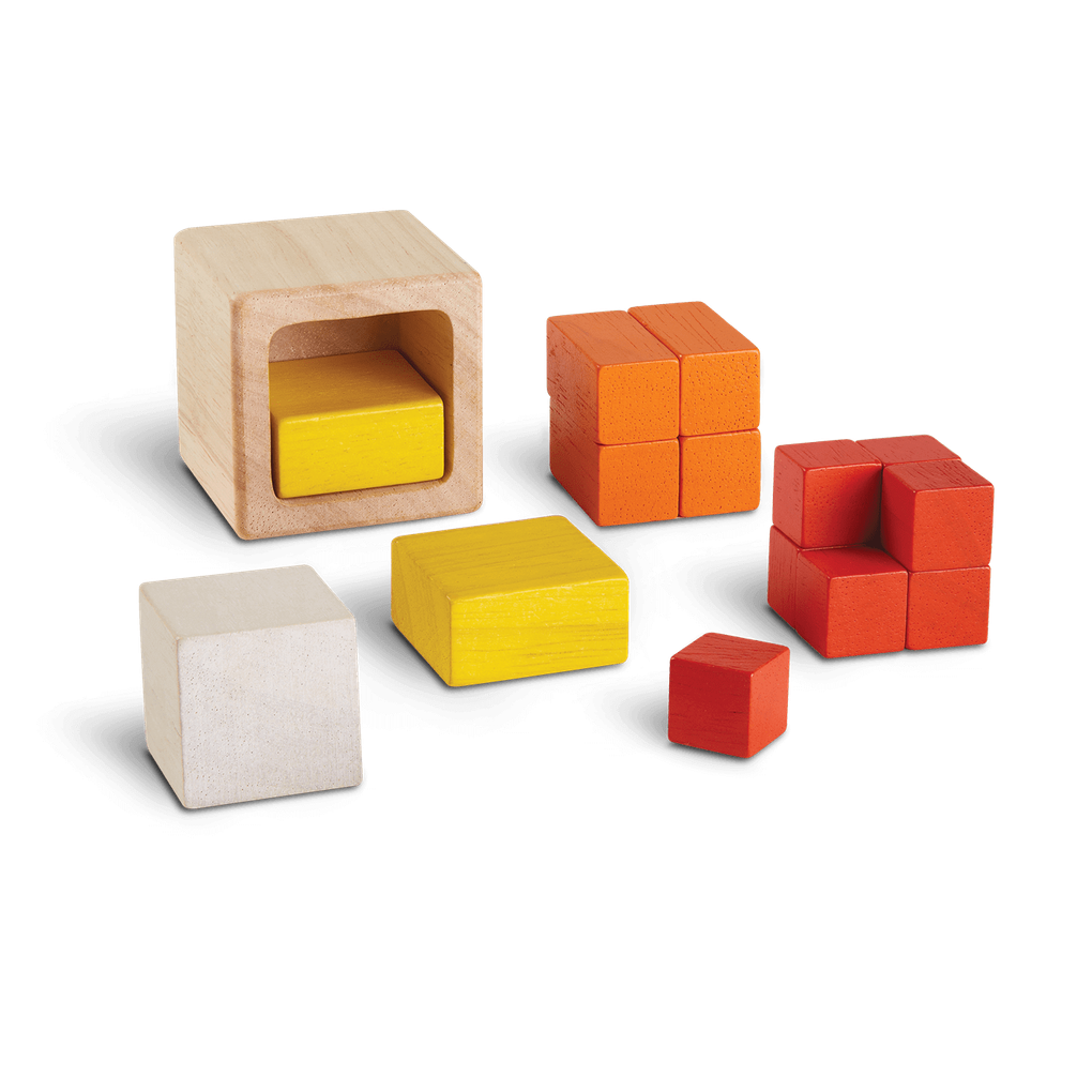 PlanToys Fraction Cubes wooden toy