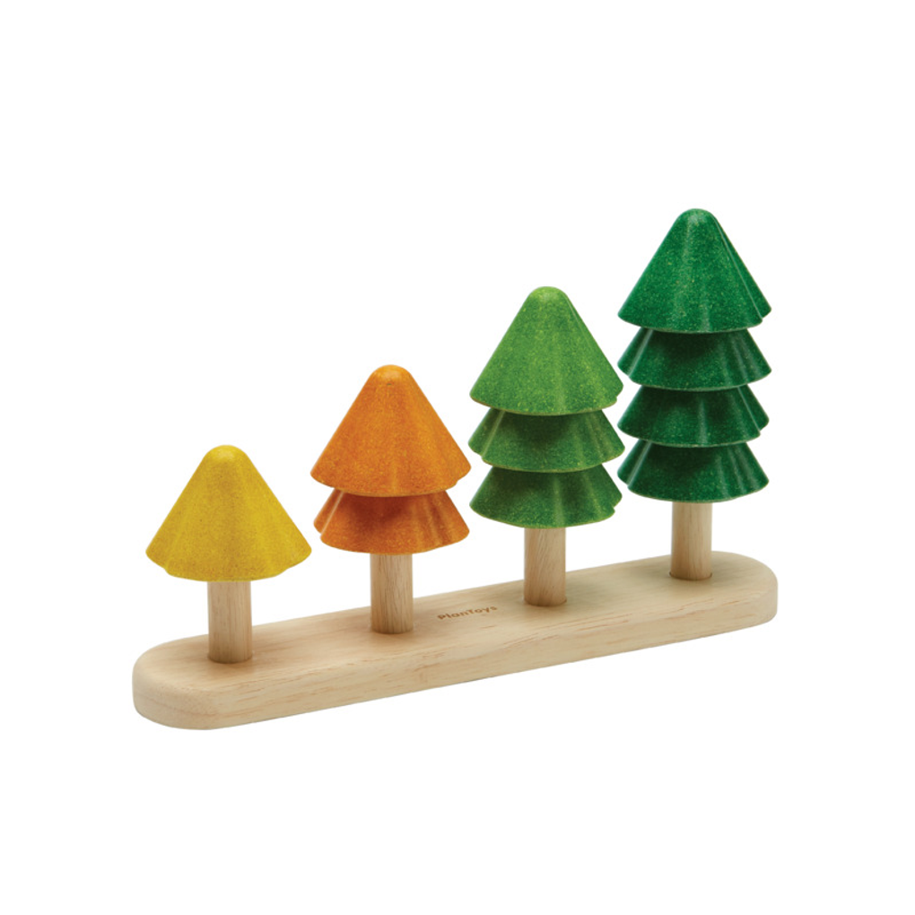 PlanToys Sort & Count Trees wooden toy