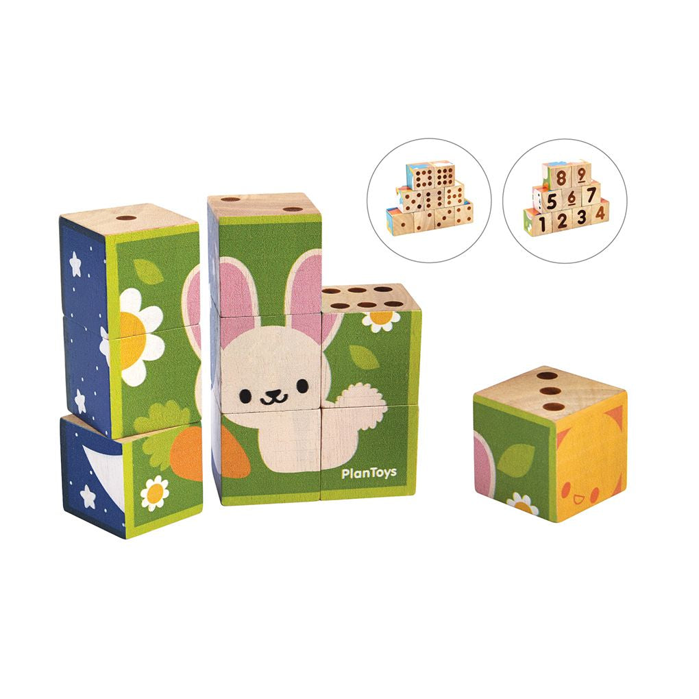 PlanToys Puzzle Cube wooden toy