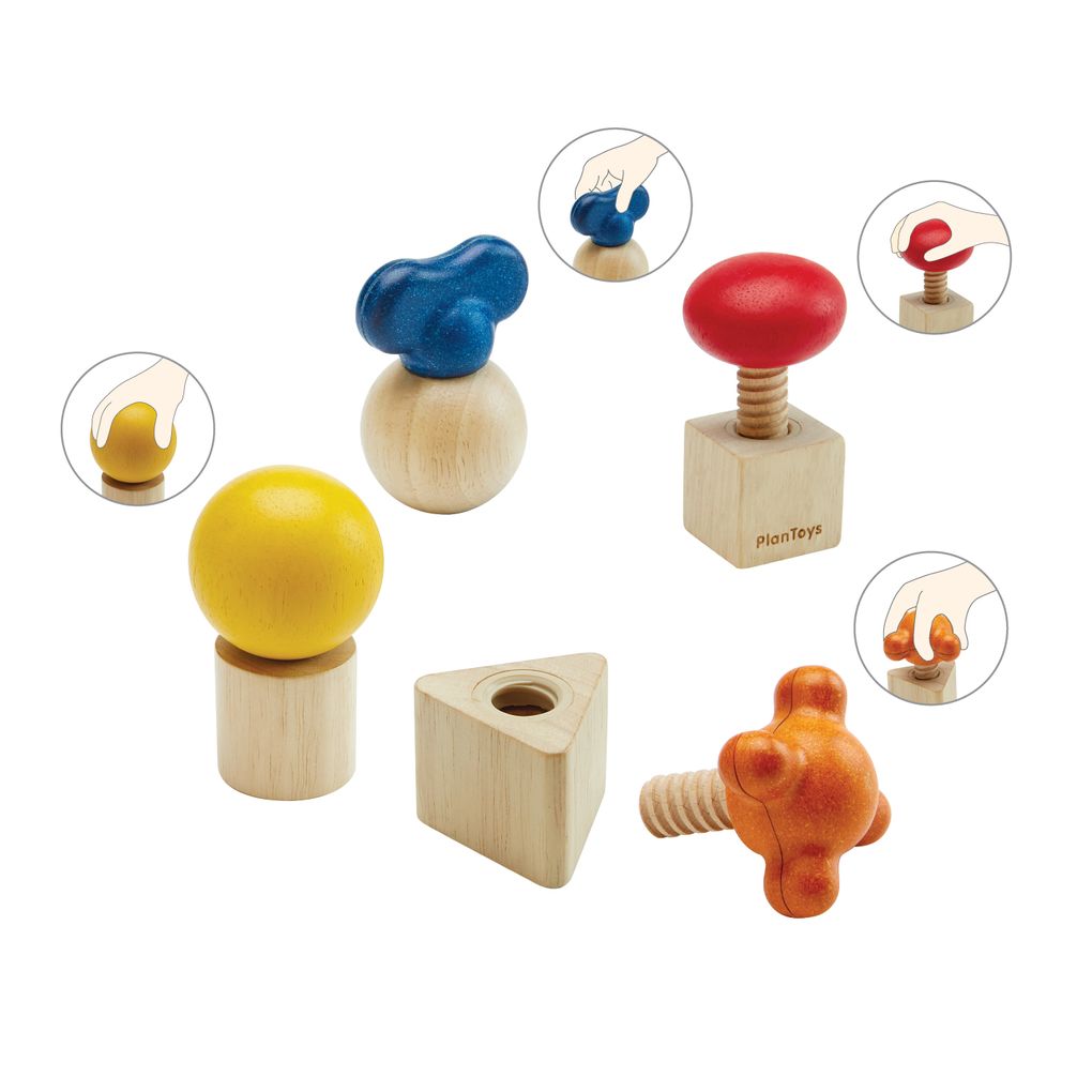 PlanToys Nuts & Bolts wooden toy