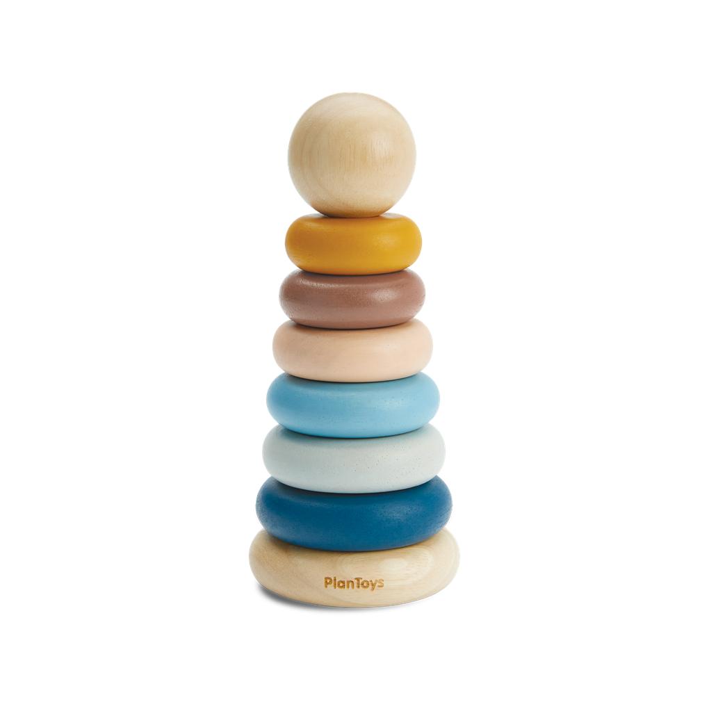 PlanToys orchard Stacking Ring wooden toy