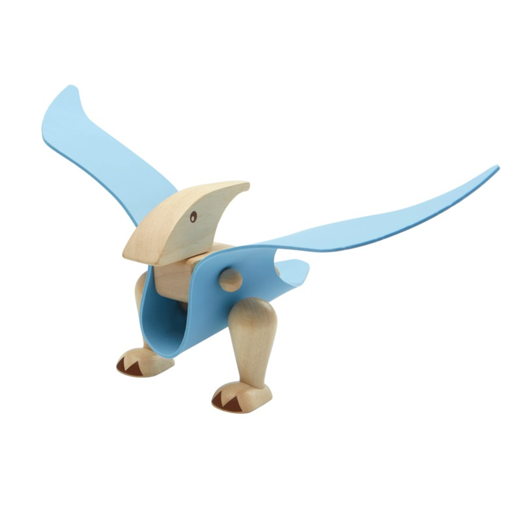 PlanToys blue DIY Pterodactyl wooden toy