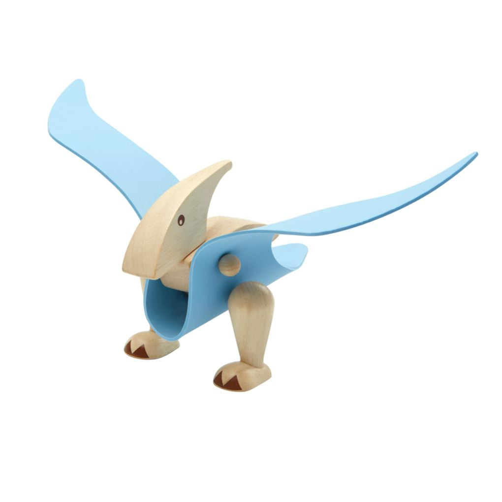 PlanToys blue DIY Pterodactyl wooden toy