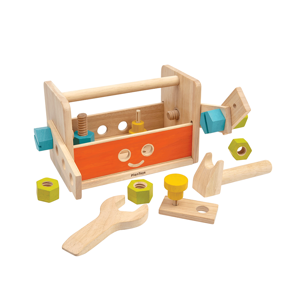 PlanToys Robot Toolbox wooden toy