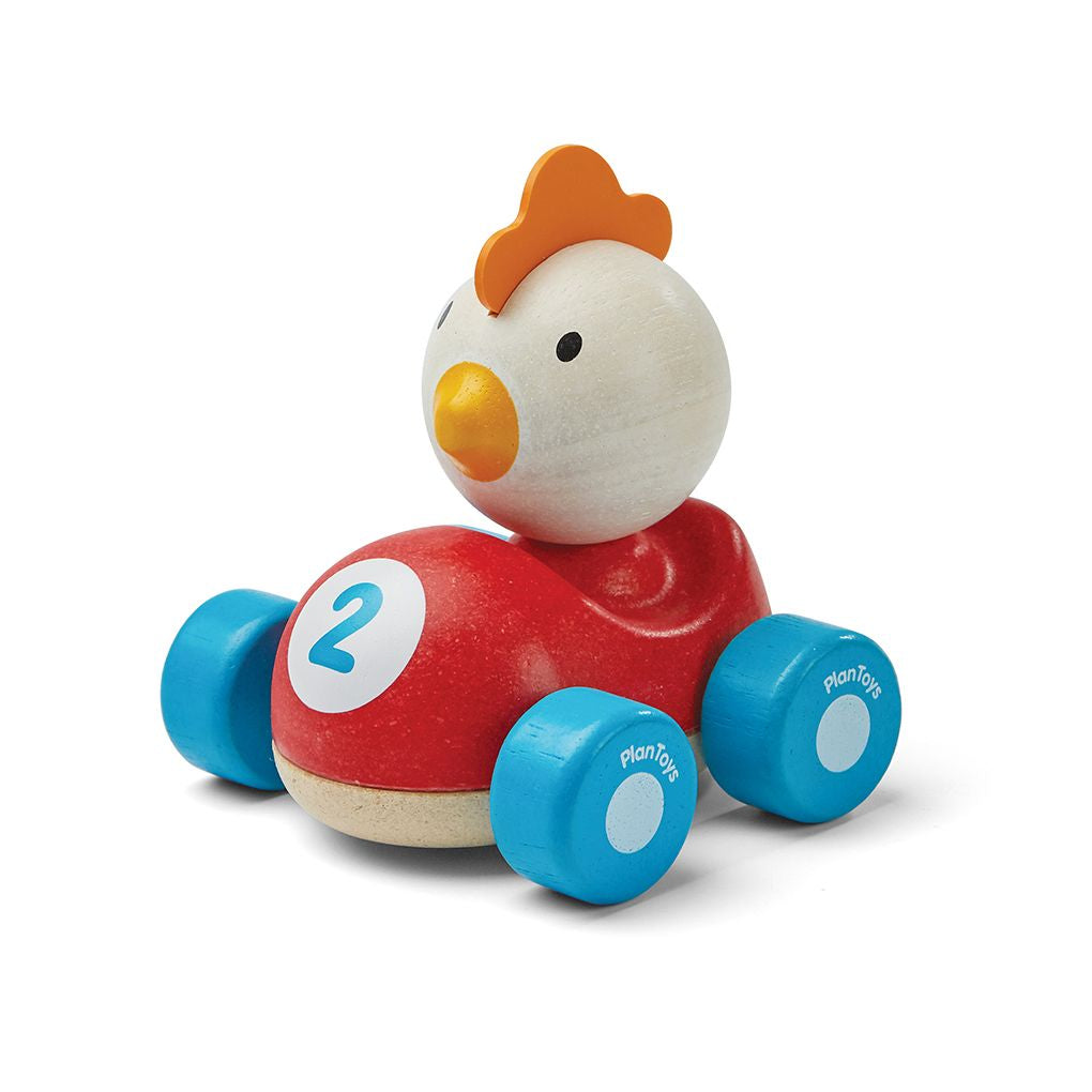 PlanToys Chicken Racer wooden toy