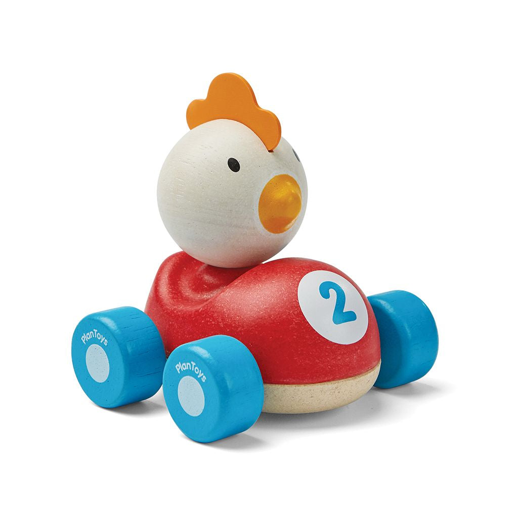 PlanToys Chicken Racer wooden toy