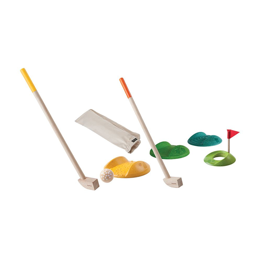 PlanToys Mini Golf - Full Set wooden toy