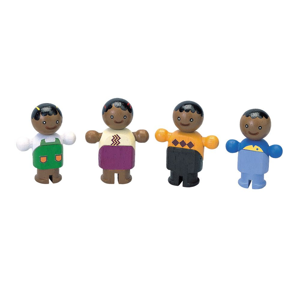 PlanToys Ethnic Family wooden toy