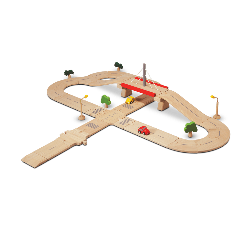 PlanToys Road System Deluxe wooden toy