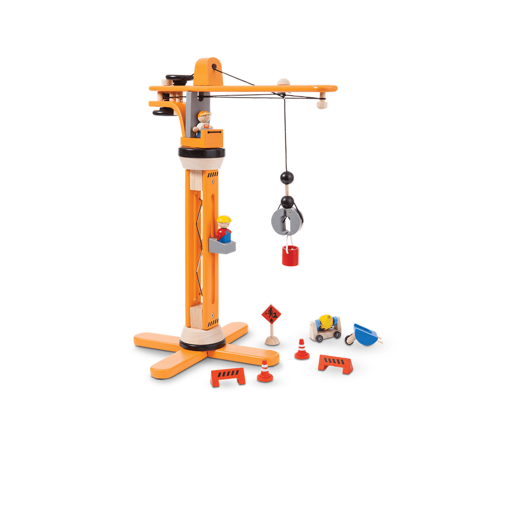 PlanToys Crane Set wooden toy