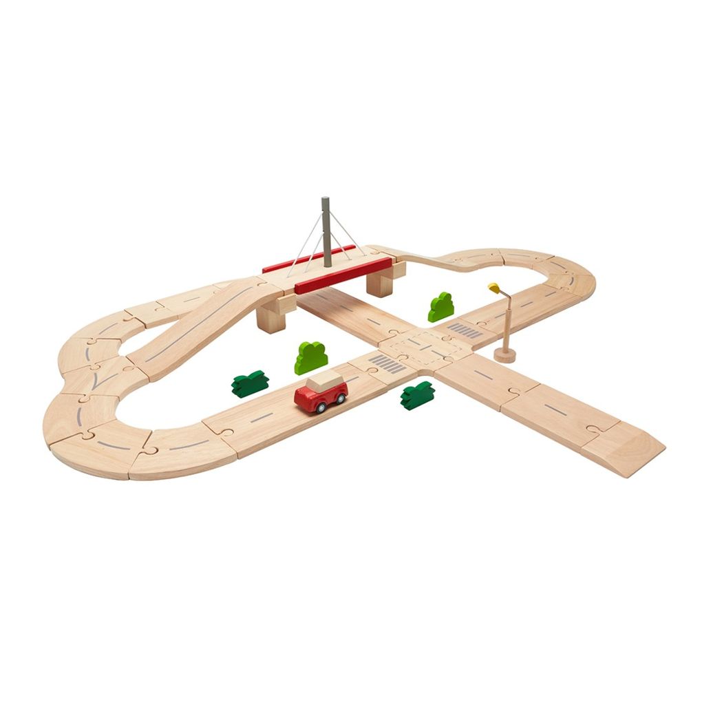 PlanToys Road System wooden toy