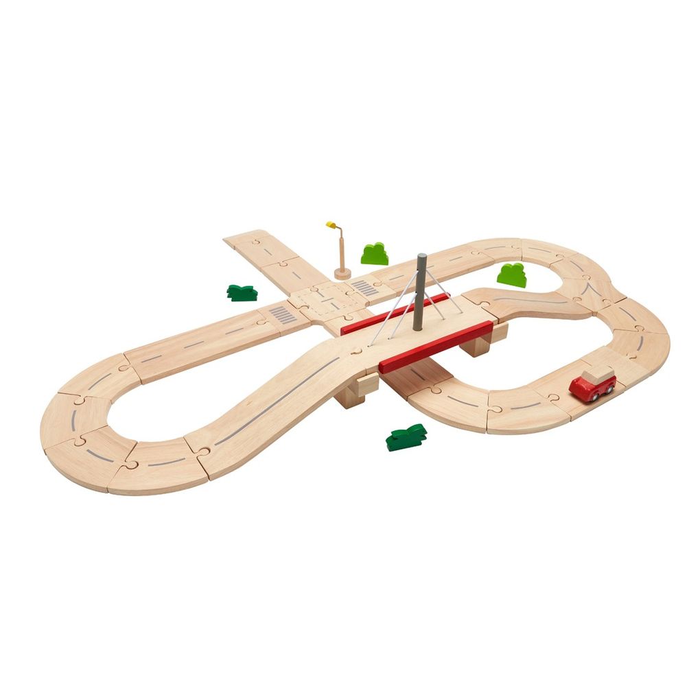 PlanToys Road System wooden toy