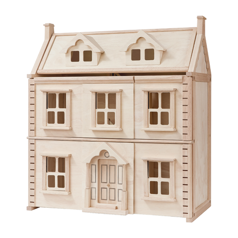 PlanToys natural Victorian Dollhouse wooden toy