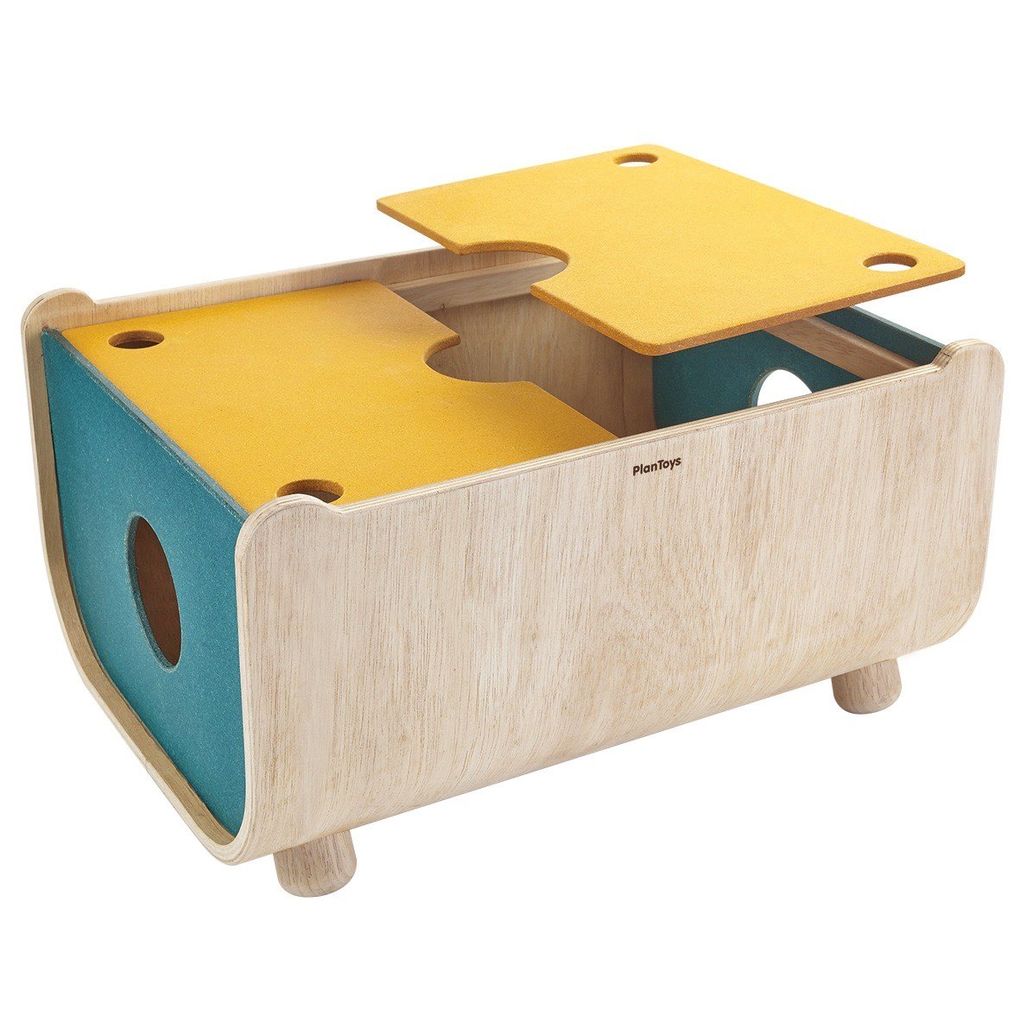 PlanToys Toy Chest wooden material