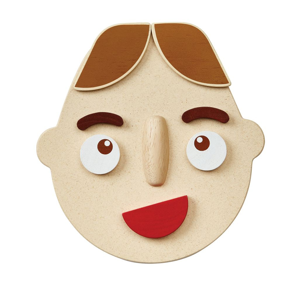 PlanToys Build A Face wooden toy Better Aging