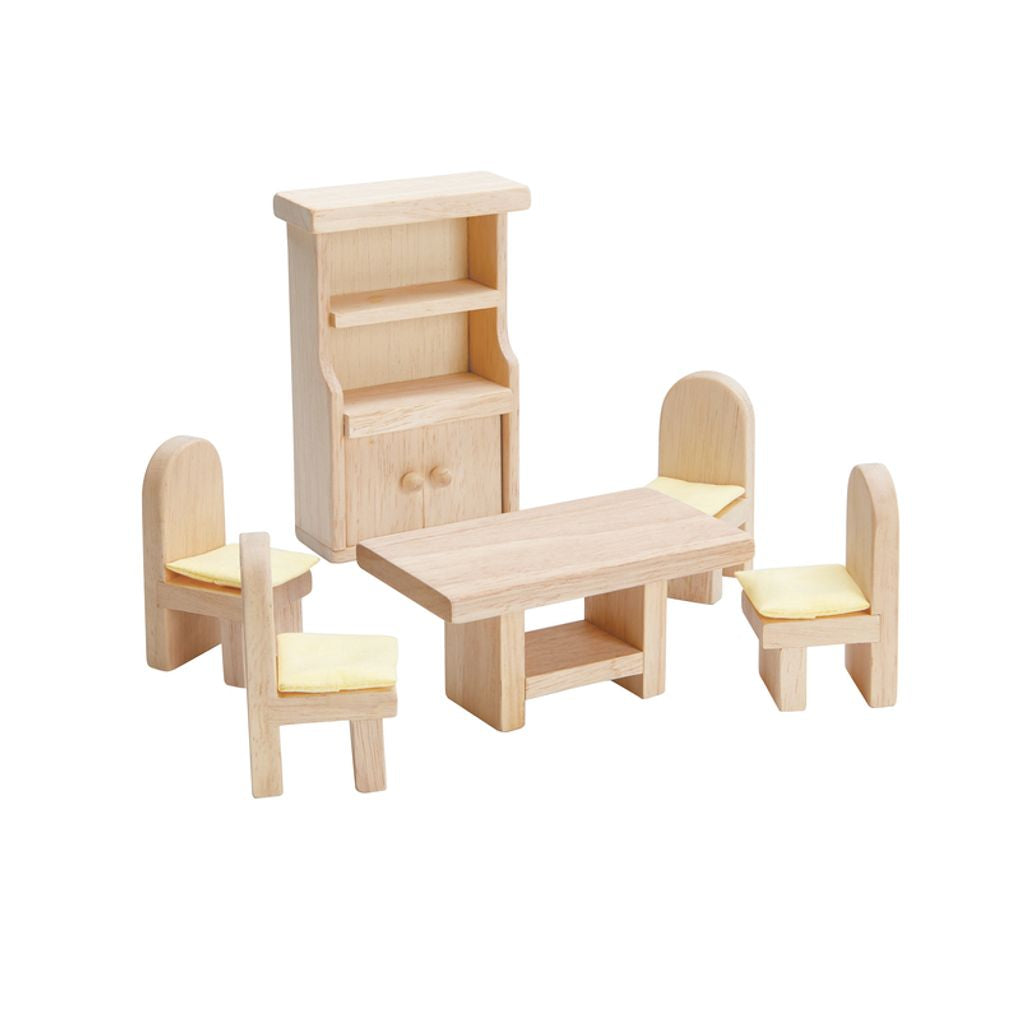 PlanToys natural Dining Room-Classic wooden toy