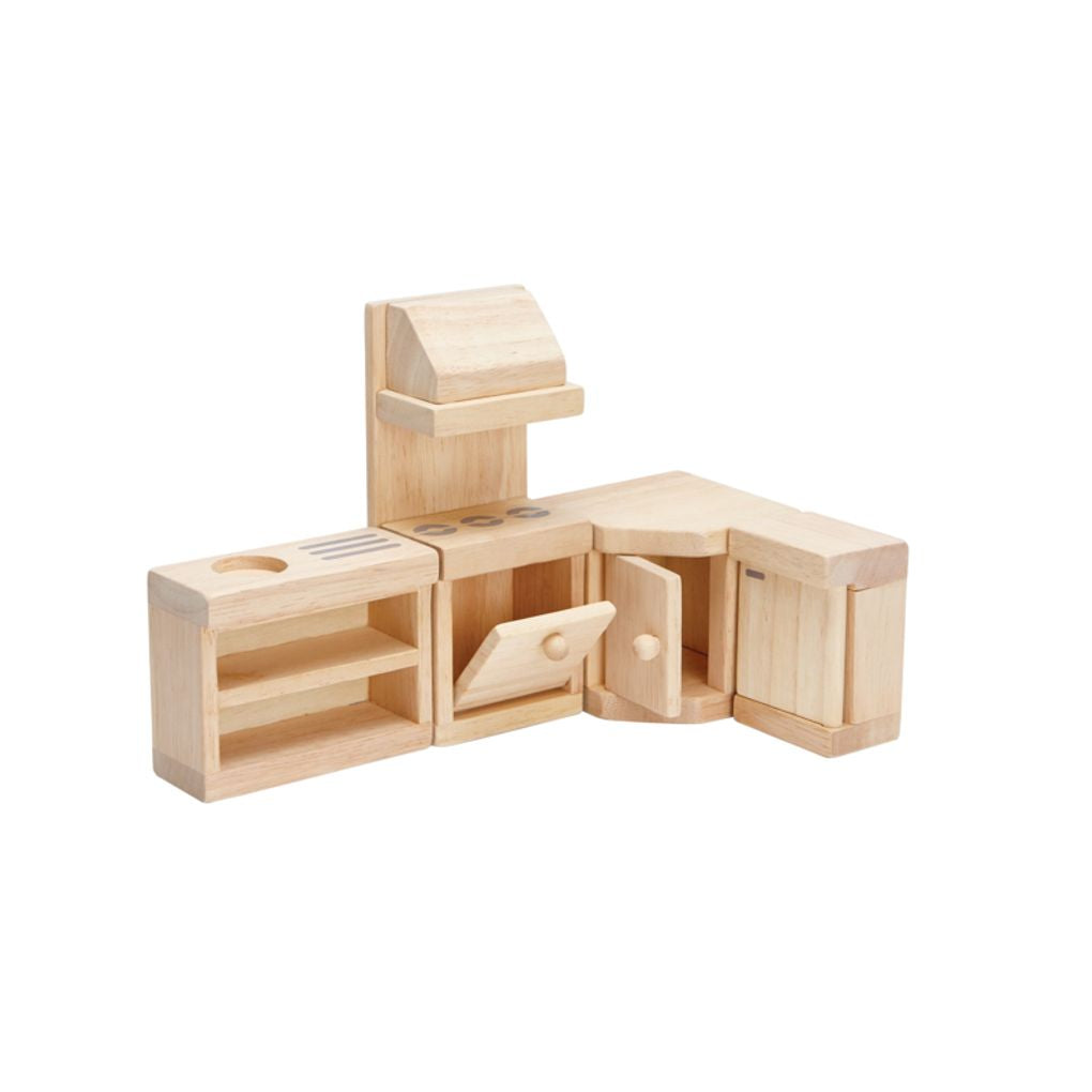 PlanToys natural Kitchen - Classic wooden toy