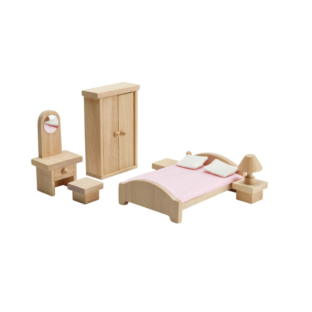 PlanToys natural Bedroom - Classic wooden toy