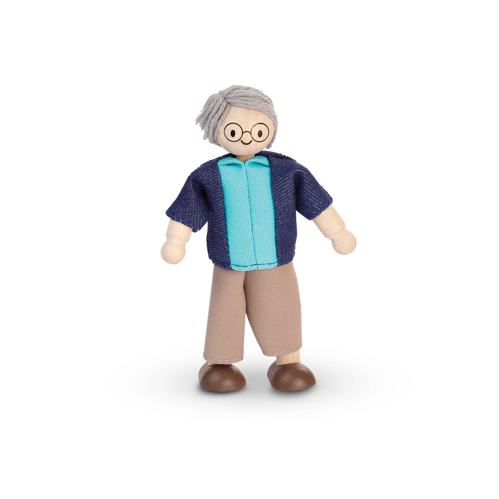 PlanToys Dollhouse Figure - Adult/Elder wooden toy
